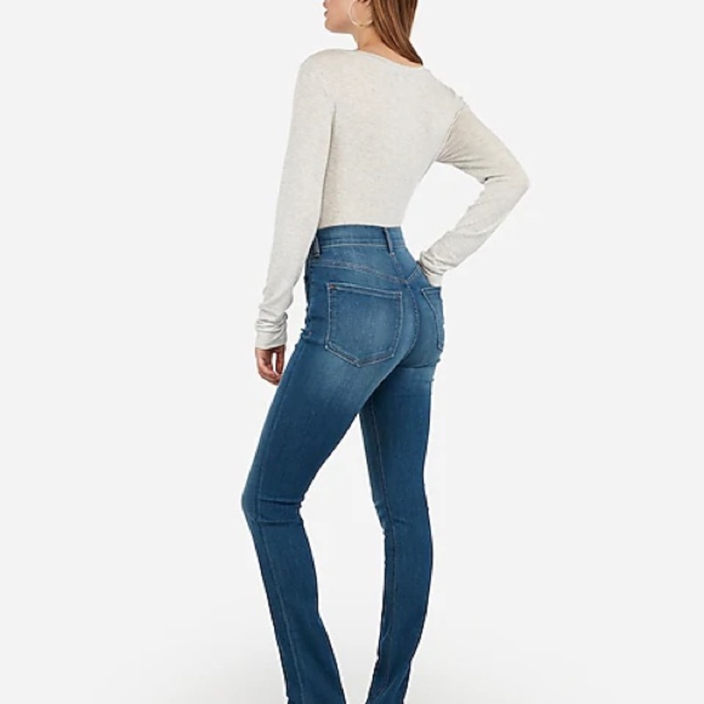 NWT bootcut Express skyscraper jeans ! Size 18 y2k